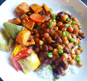 Chickpea & Red Kidney Bean Curry