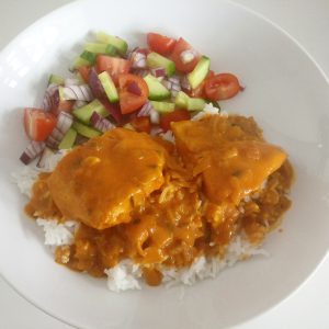 Fish & Coconut Curry